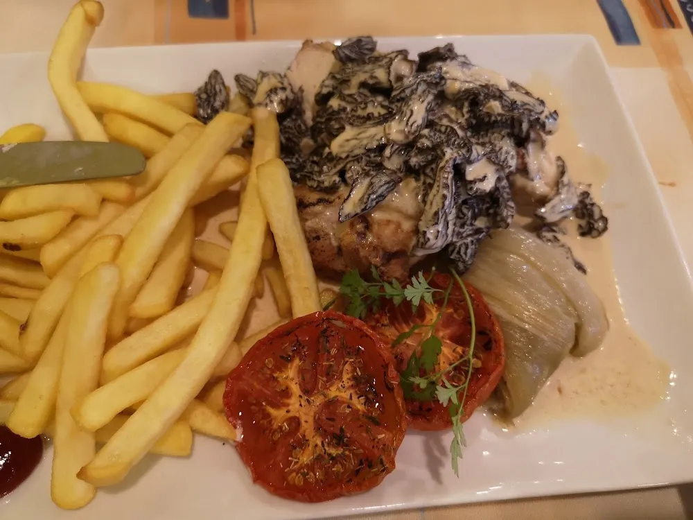 Volaille Aux Morilles